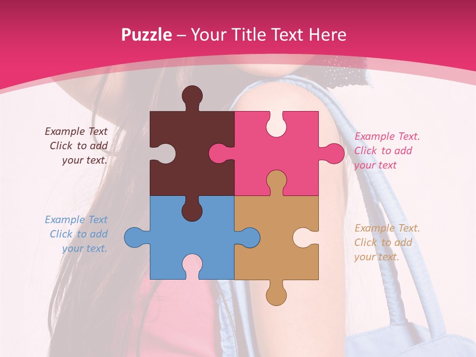 Holiday Long Sunglasses PowerPoint Template