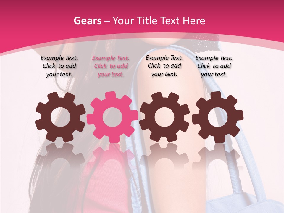 Holiday Long Sunglasses PowerPoint Template