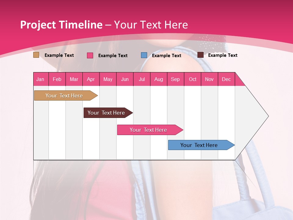 Holiday Long Sunglasses PowerPoint Template