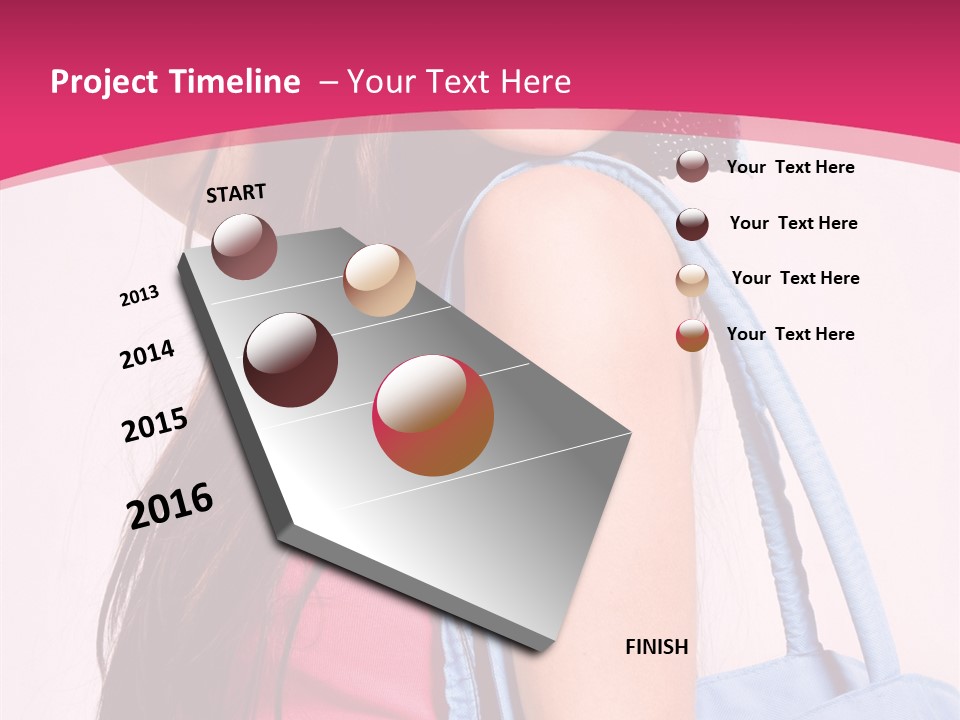 Holiday Long Sunglasses PowerPoint Template