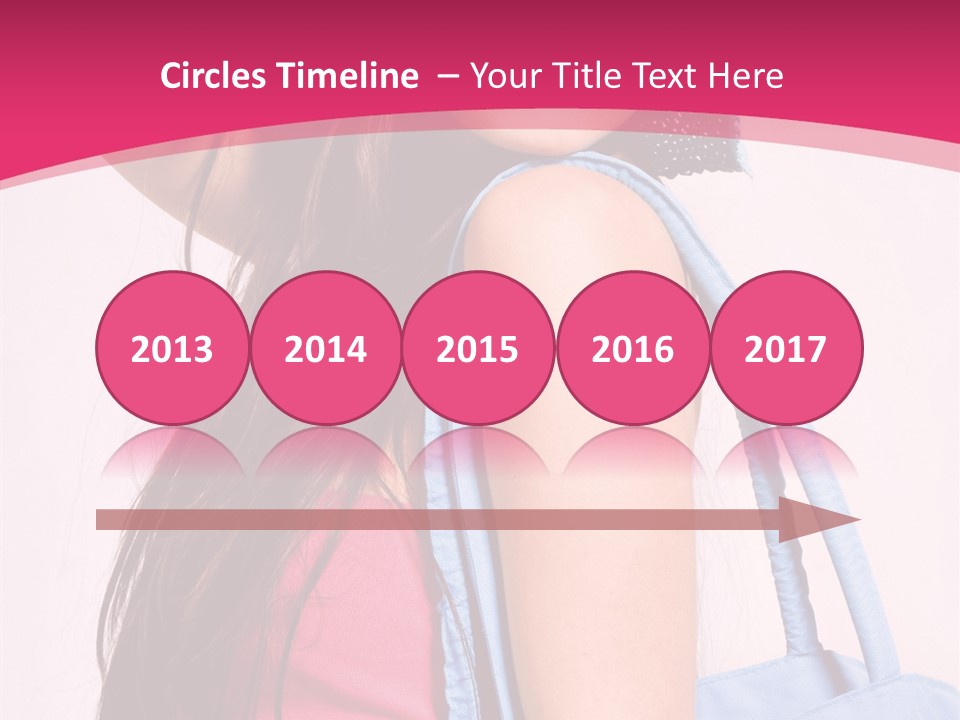 Holiday Long Sunglasses PowerPoint Template