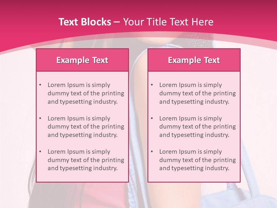 Holiday Long Sunglasses PowerPoint Template