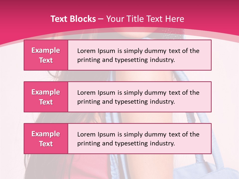 Holiday Long Sunglasses PowerPoint Template