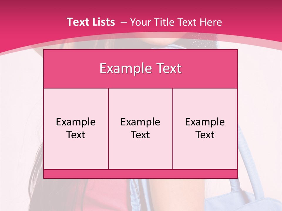 Holiday Long Sunglasses PowerPoint Template