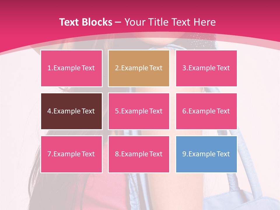 Holiday Long Sunglasses PowerPoint Template