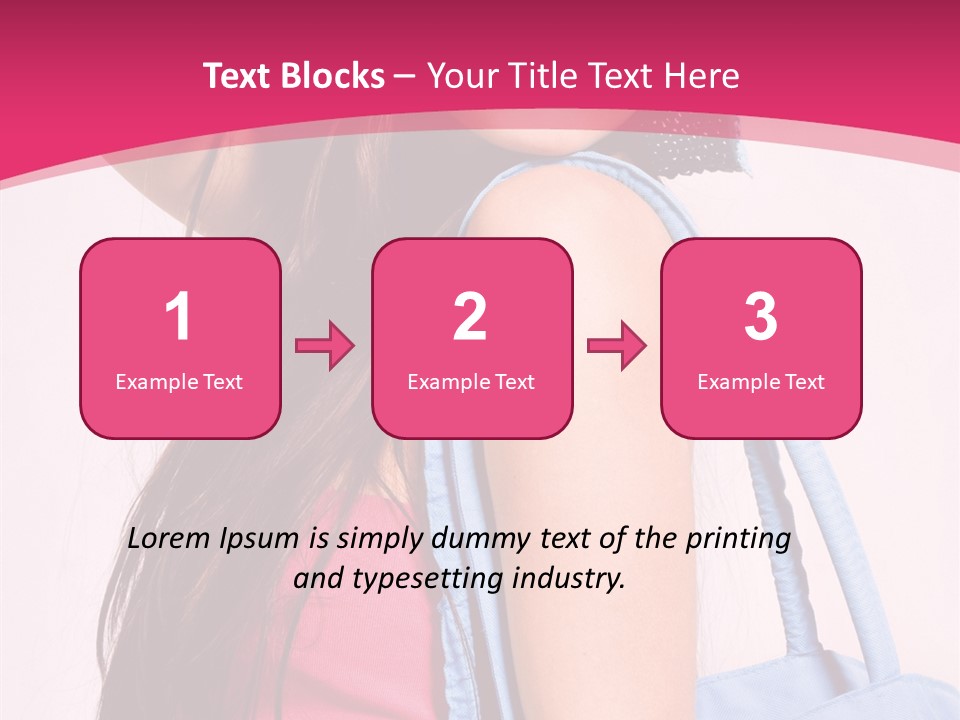 Holiday Long Sunglasses PowerPoint Template