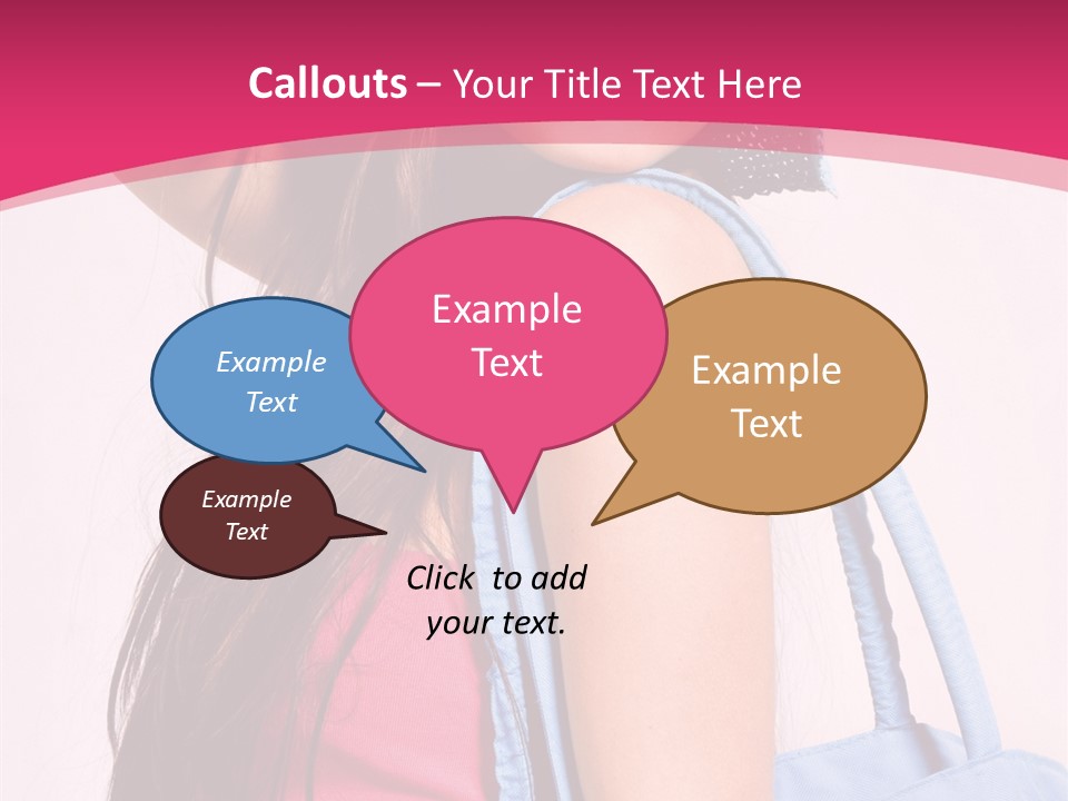 Holiday Long Sunglasses PowerPoint Template