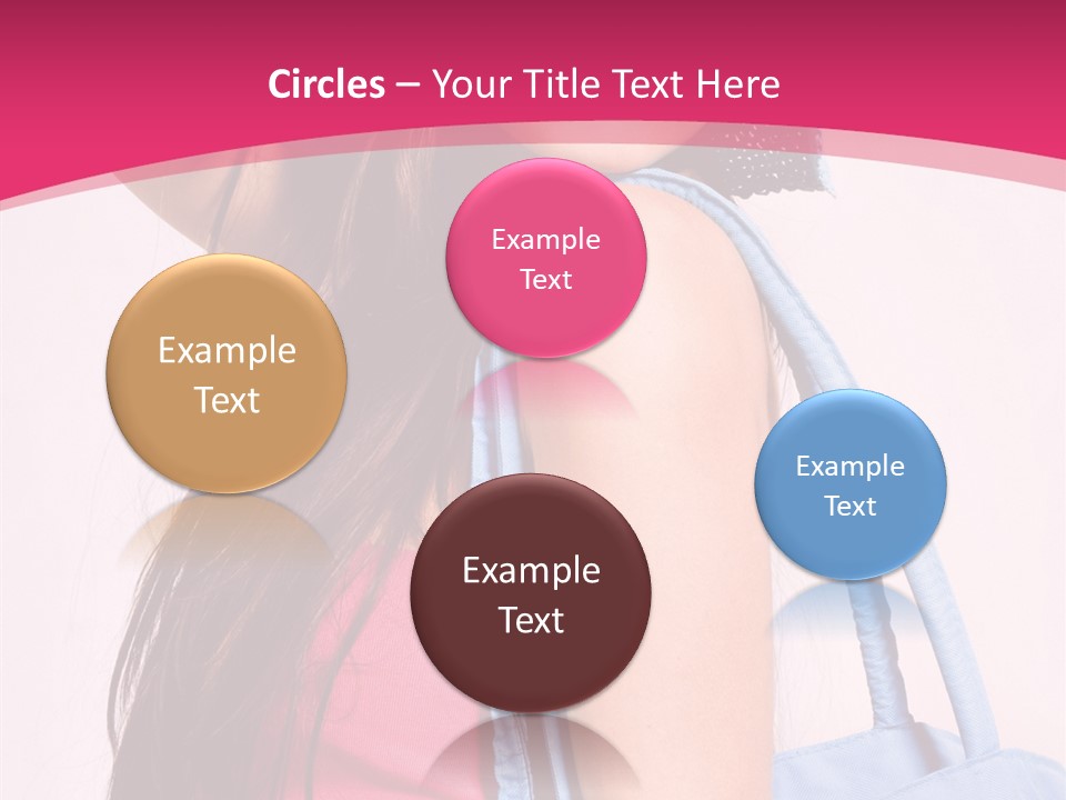 Holiday Long Sunglasses PowerPoint Template