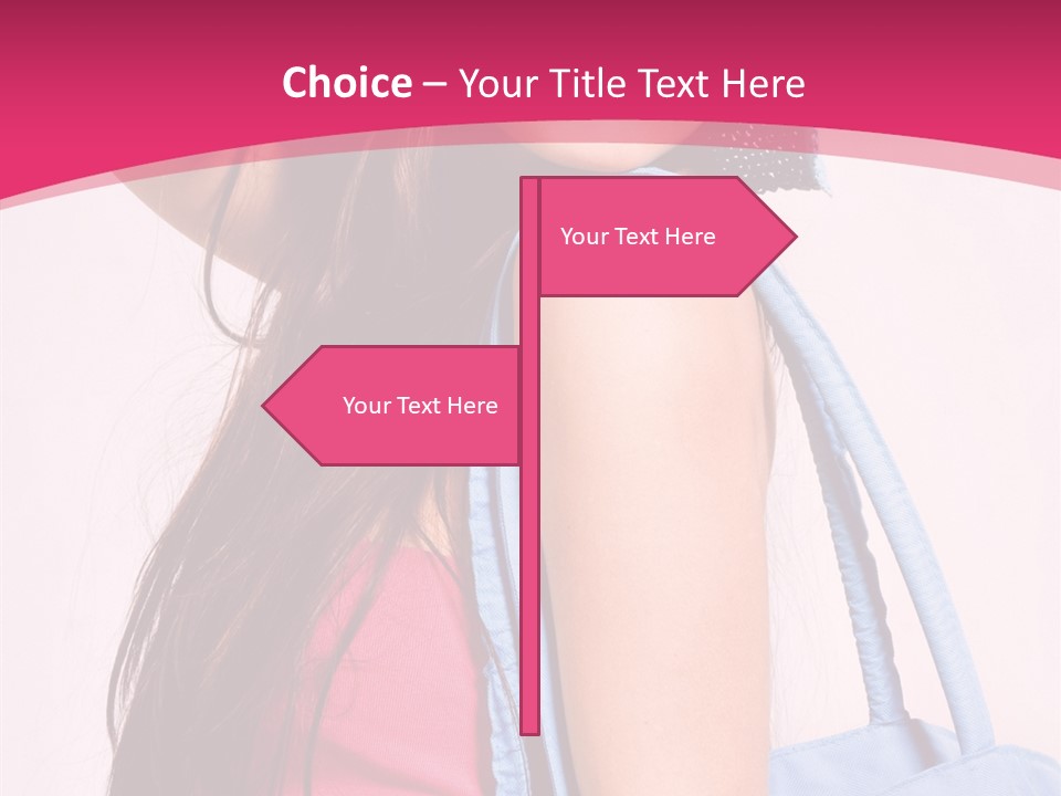 Holiday Long Sunglasses PowerPoint Template