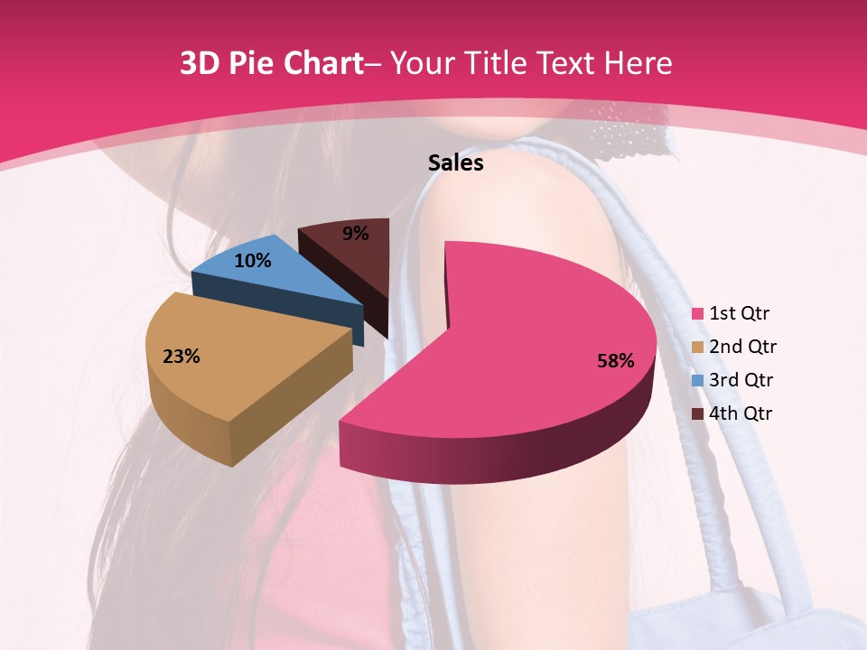 Holiday Long Sunglasses PowerPoint Template