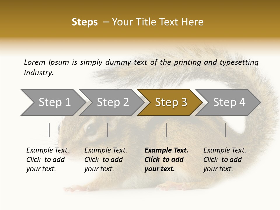 Rodent Small Tail PowerPoint Template