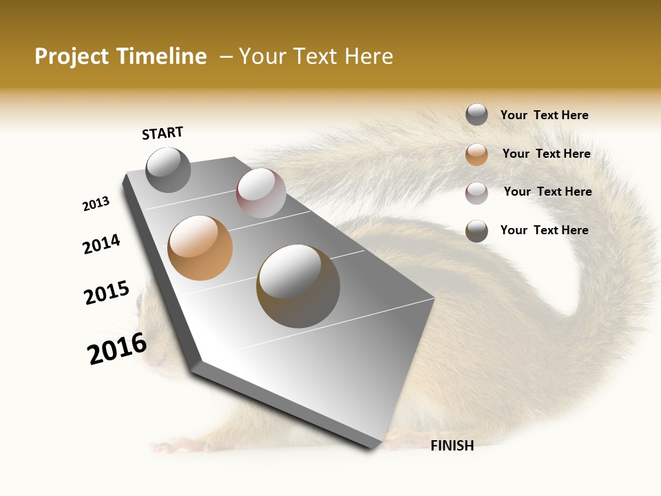 Rodent Small Tail PowerPoint Template