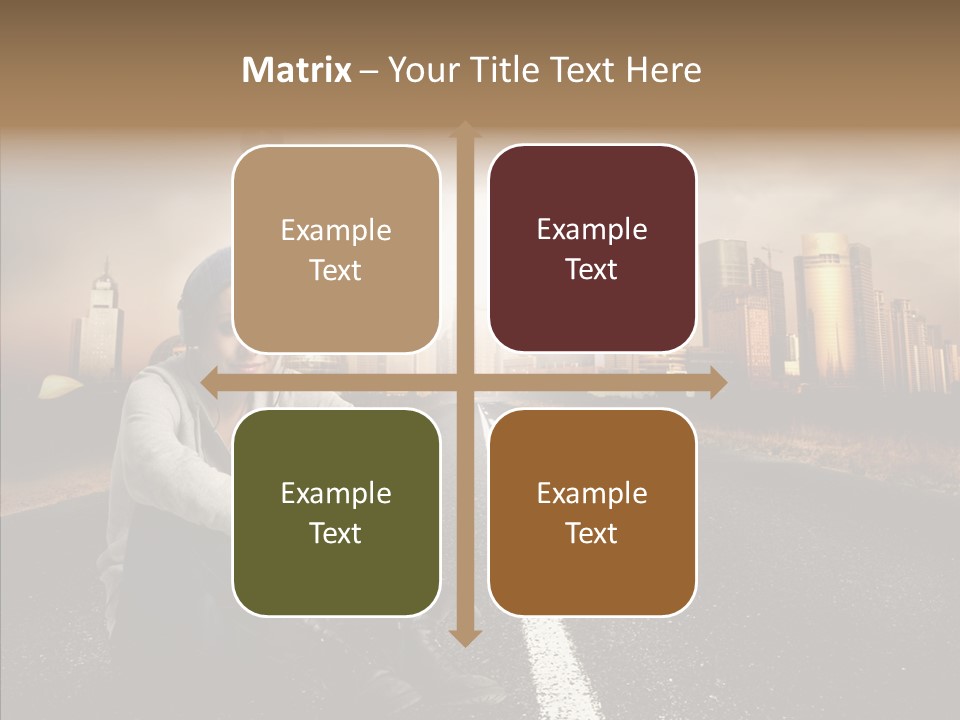 Music Car Style PowerPoint Template