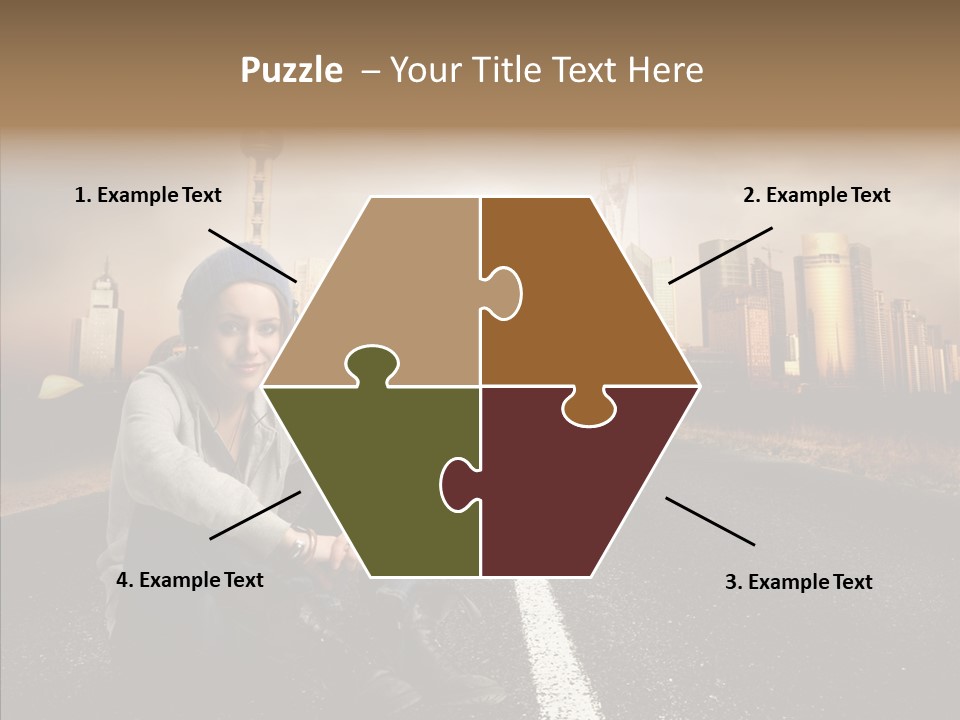 Music Car Style PowerPoint Template