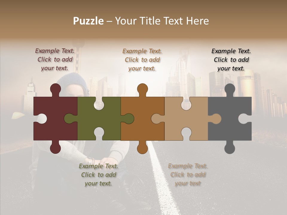 Music Car Style PowerPoint Template