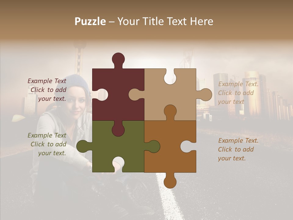 Music Car Style PowerPoint Template