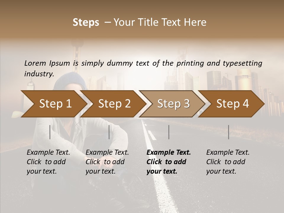 Music Car Style PowerPoint Template