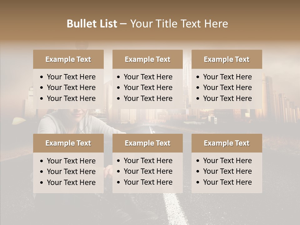 Music Car Style PowerPoint Template
