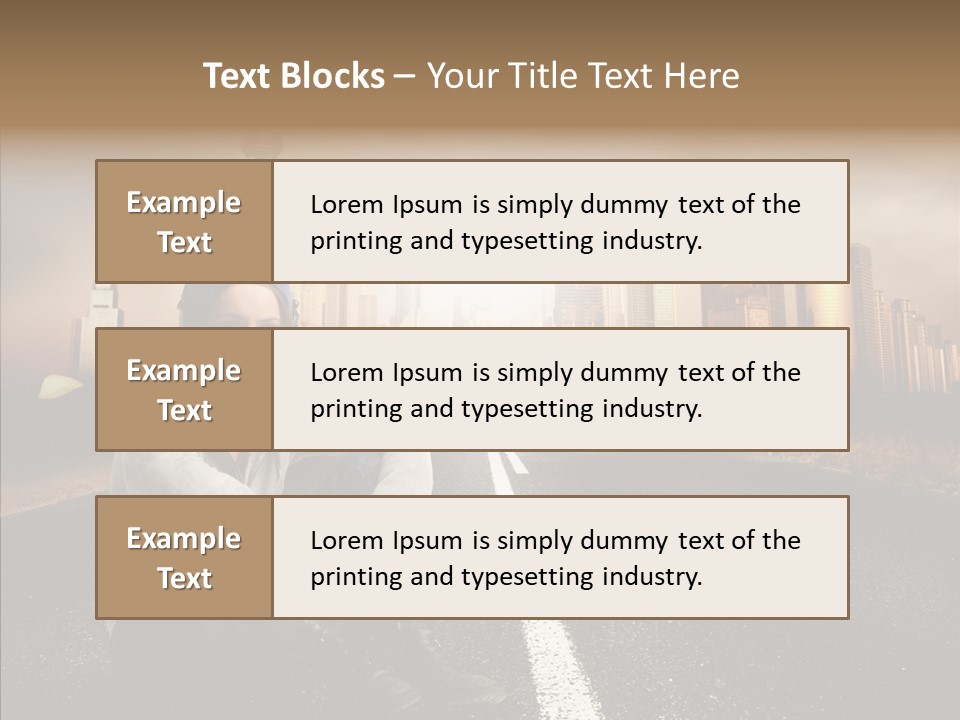 Music Car Style PowerPoint Template