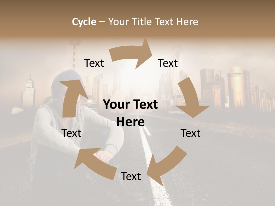 Music Car Style PowerPoint Template