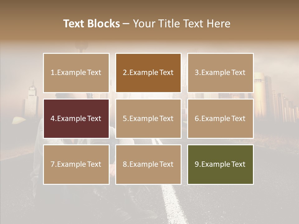 Music Car Style PowerPoint Template