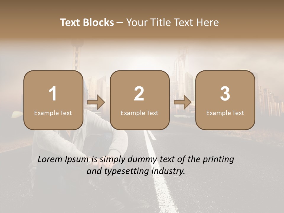 Music Car Style PowerPoint Template