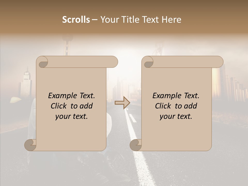 Music Car Style PowerPoint Template