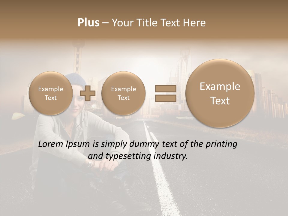 Music Car Style PowerPoint Template