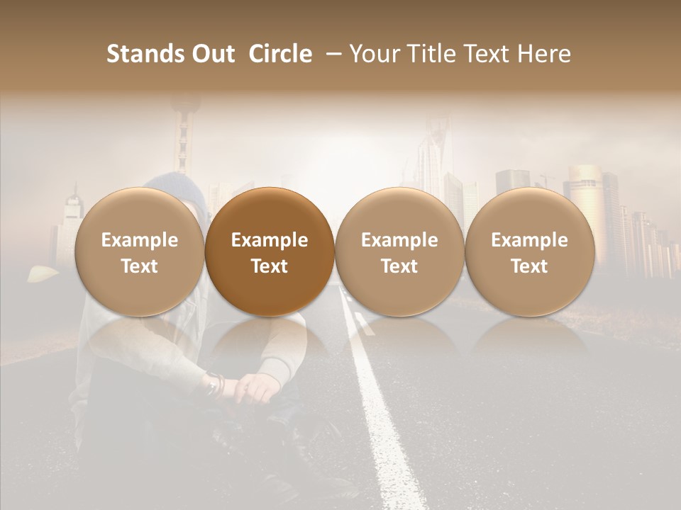 Music Car Style PowerPoint Template