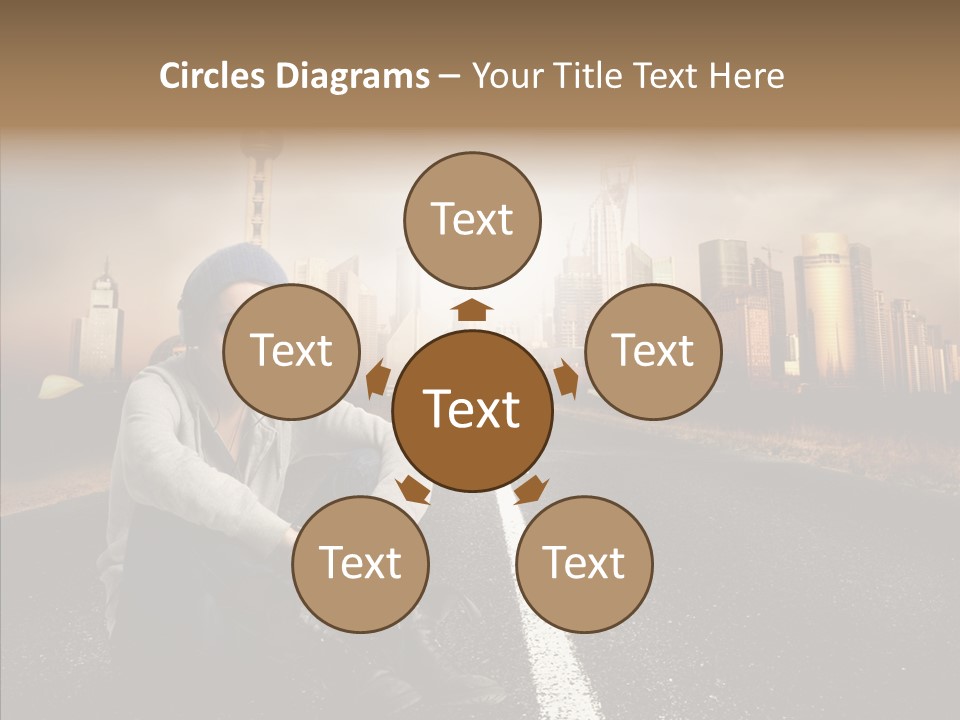 Music Car Style PowerPoint Template