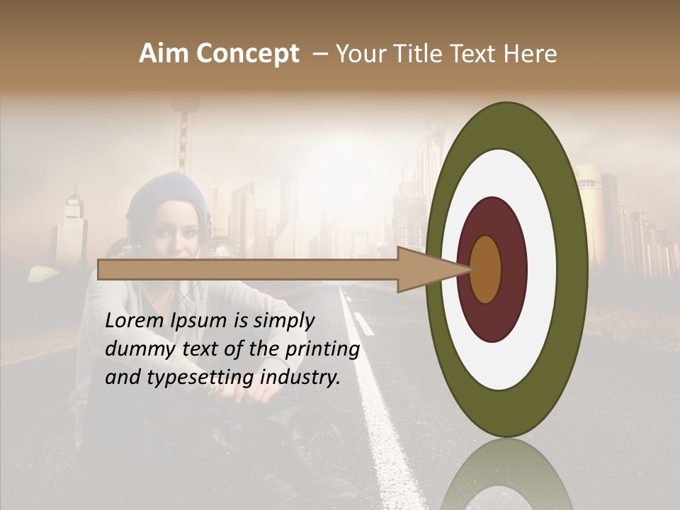 Music Car Style PowerPoint Template