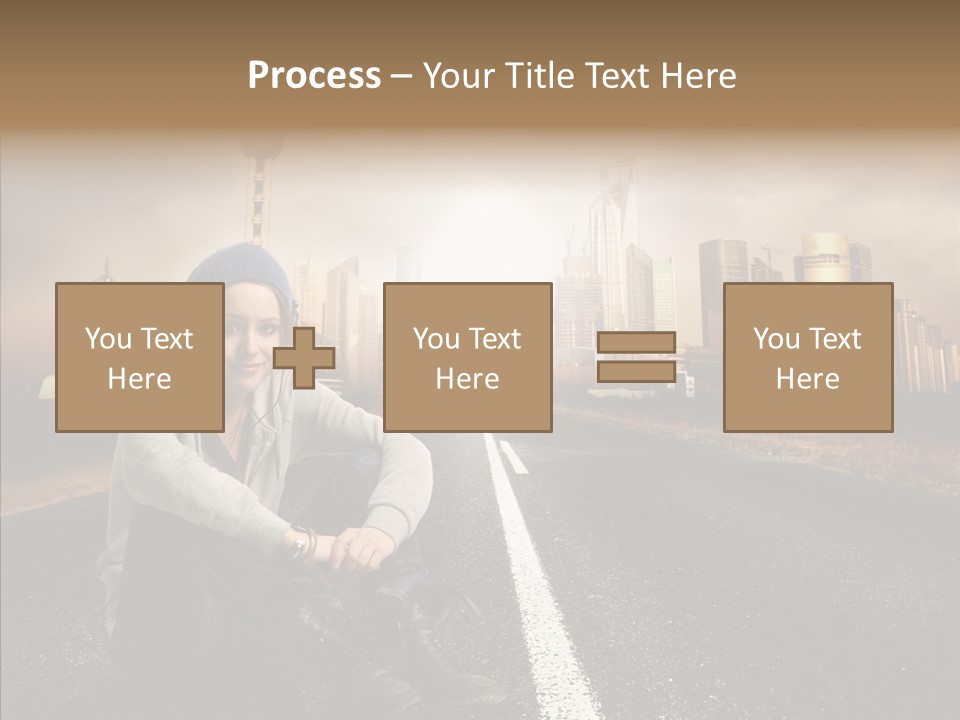 Music Car Style PowerPoint Template