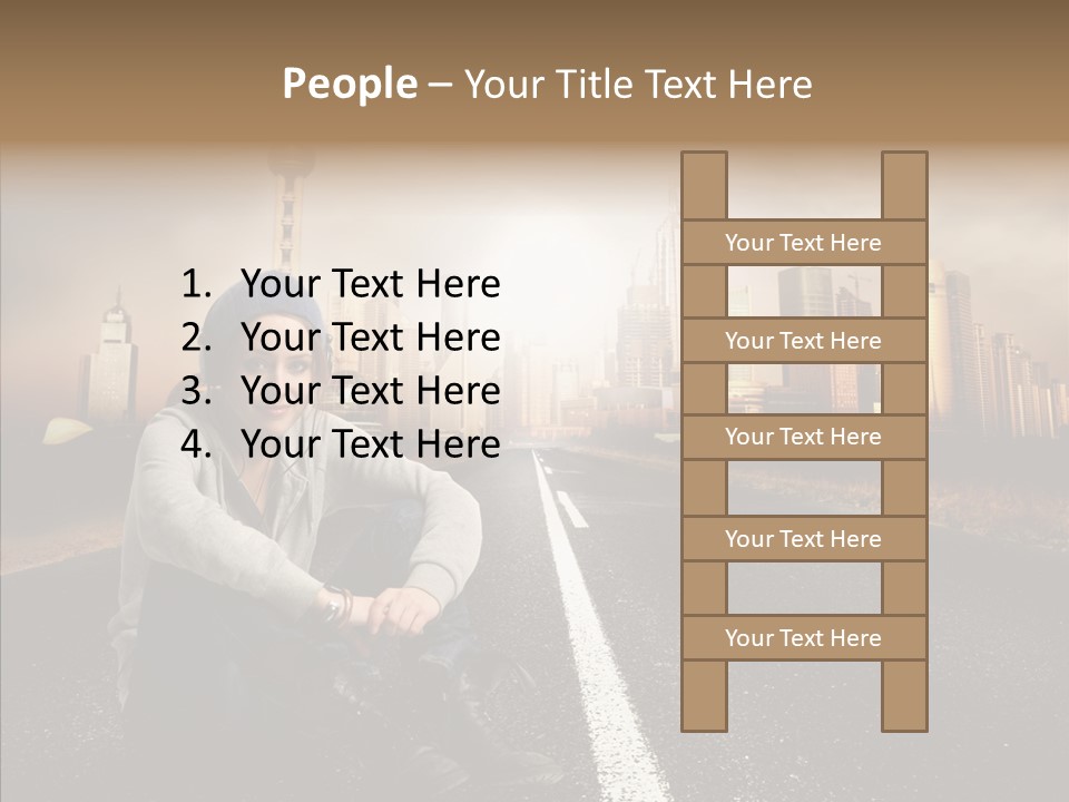 Music Car Style PowerPoint Template