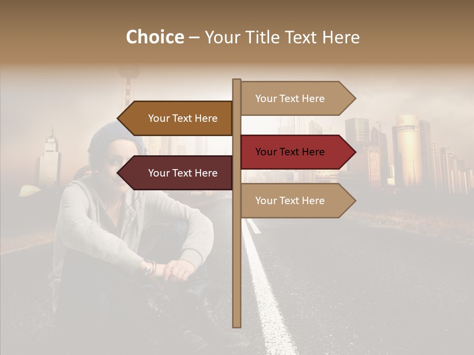 Music Car Style PowerPoint Template