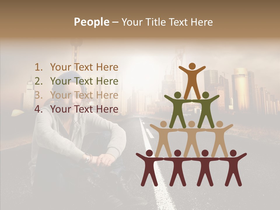 Music Car Style PowerPoint Template