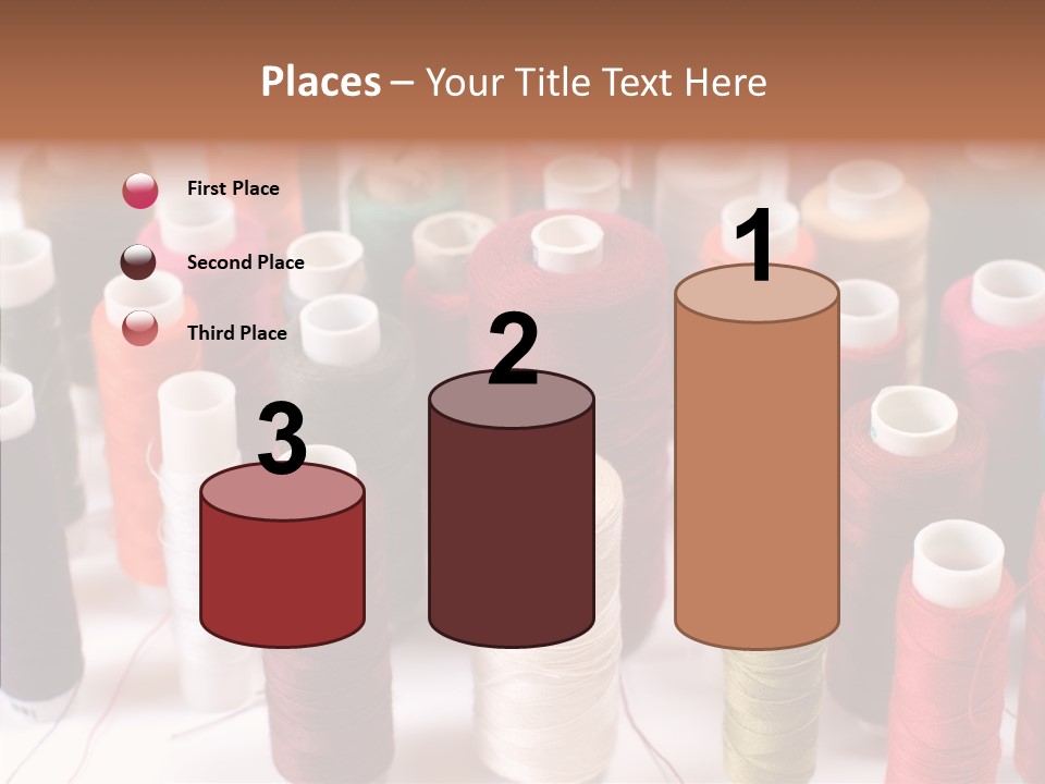 Web Accessories Red PowerPoint Template