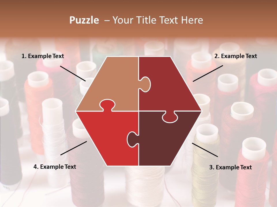 Web Accessories Red PowerPoint Template