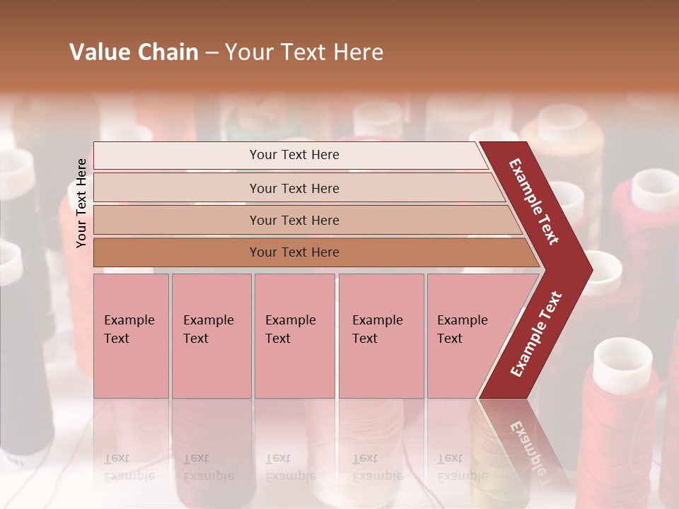 Web Accessories Red PowerPoint Template