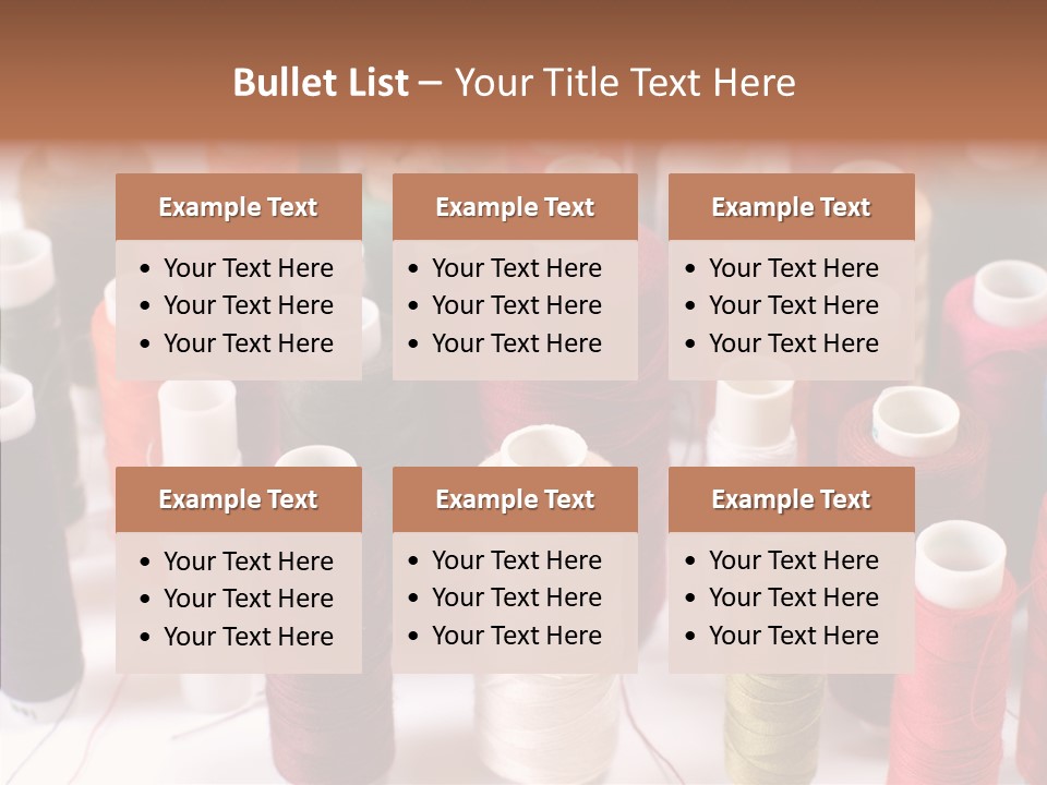 Web Accessories Red PowerPoint Template