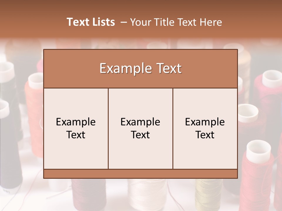 Web Accessories Red PowerPoint Template