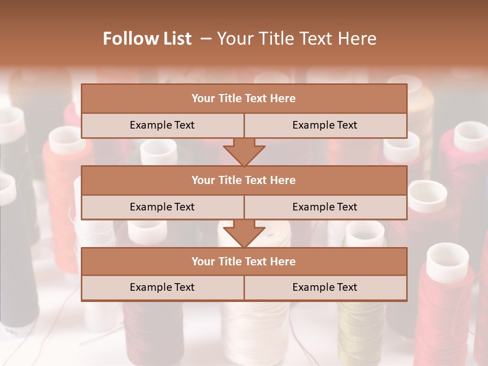 Web Accessories Red PowerPoint Template