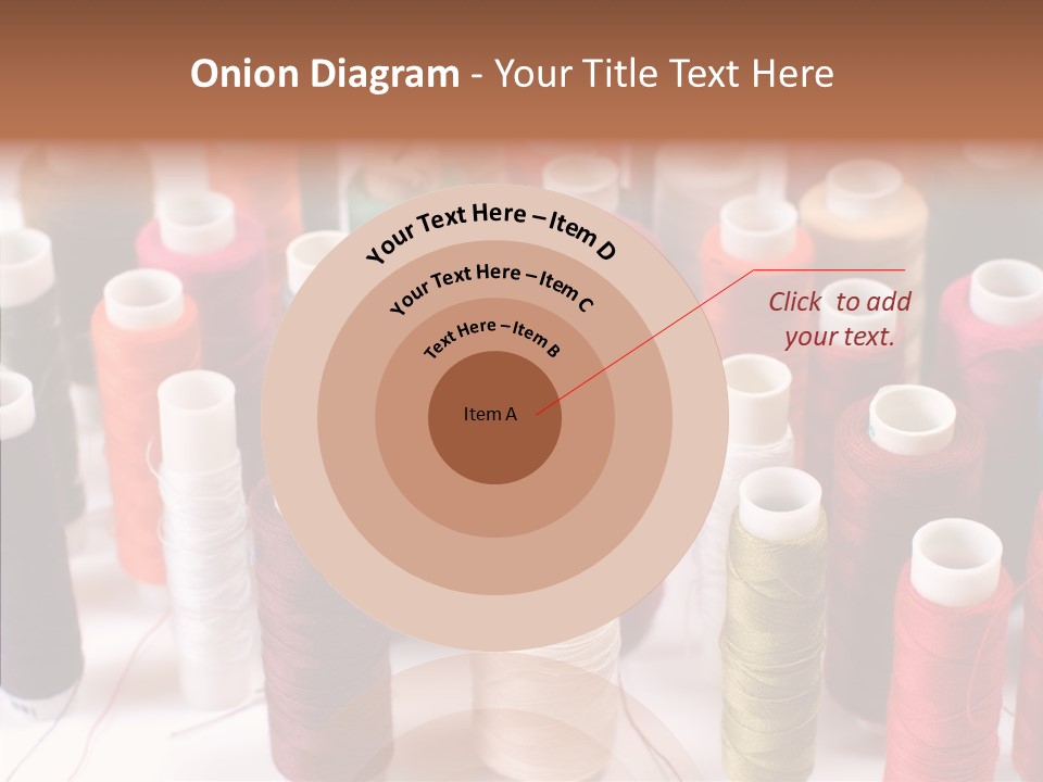 Web Accessories Red PowerPoint Template