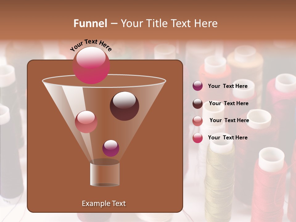 Web Accessories Red PowerPoint Template