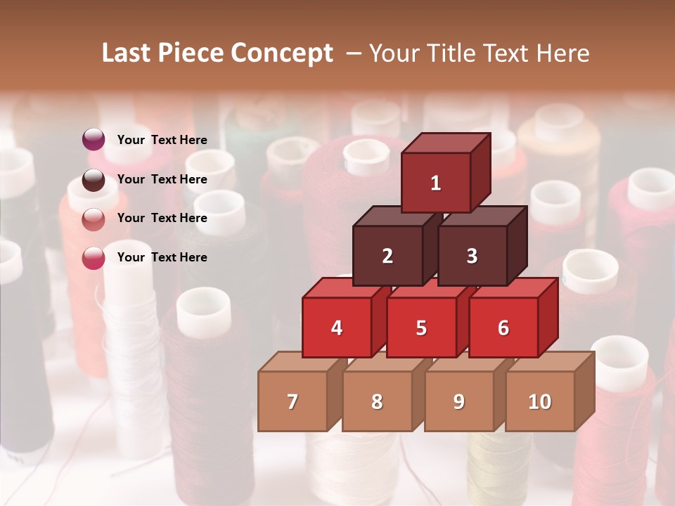 Web Accessories Red PowerPoint Template