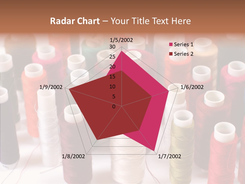 Web Accessories Red PowerPoint Template