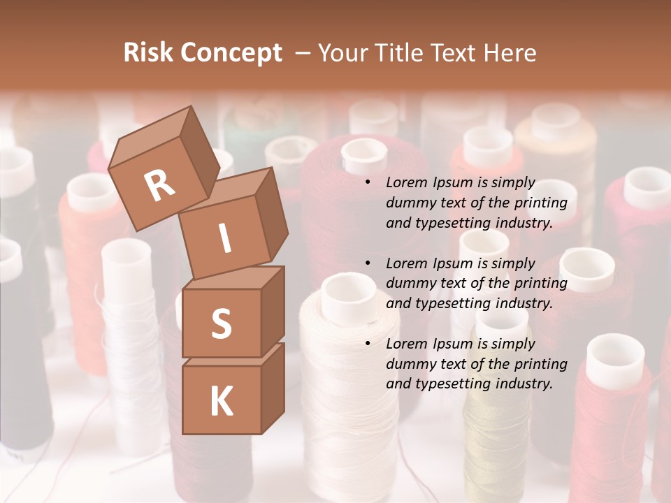 Web Accessories Red PowerPoint Template