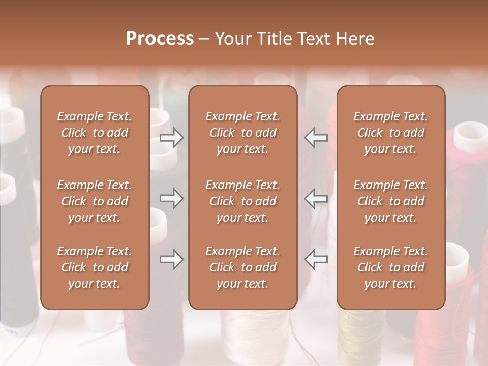 Web Accessories Red PowerPoint Template