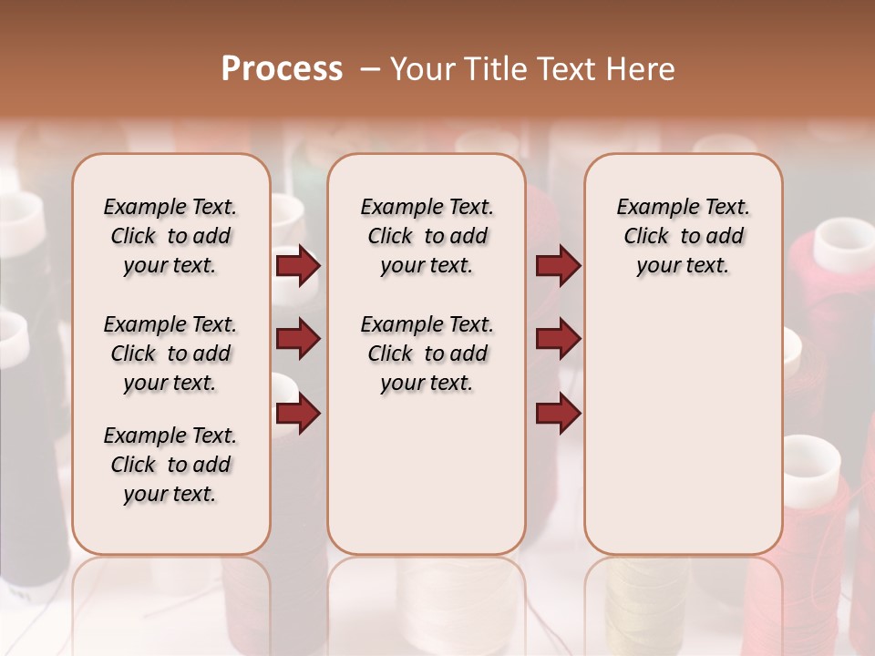 Web Accessories Red PowerPoint Template