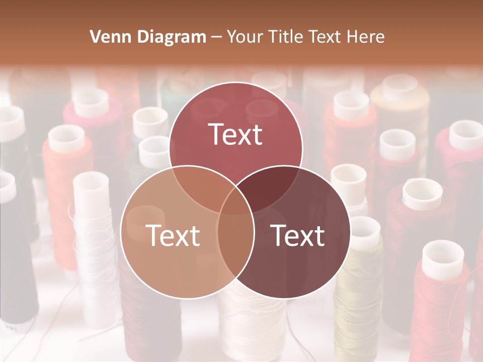 Web Accessories Red PowerPoint Template