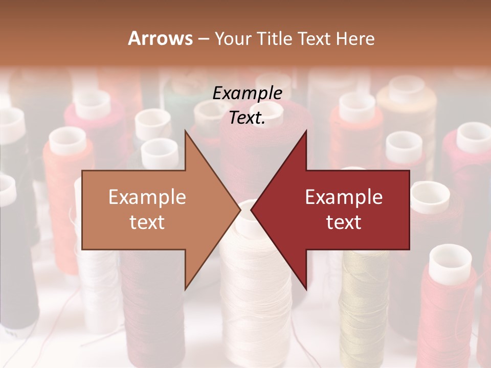 Web Accessories Red PowerPoint Template